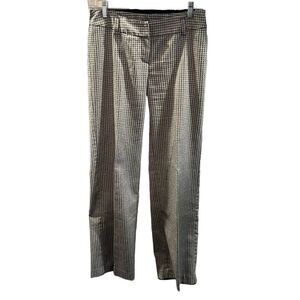 White House Black Market Slacks Gray & Black size 6